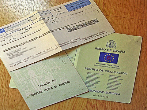 que papeles tienes que llevar en el coche