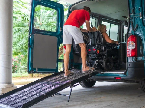 Furgonetas adaptadas para personas con movilidad reducida
