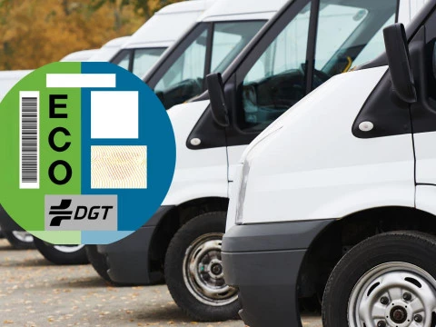 Furgonetas etiqueta eco