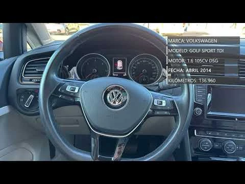 Volkswagen Golf Sport 1.6 TDI 105cv BMT DSG