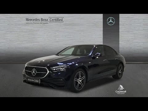 Mercedes-Benz Clase E 300 de con tecnología hibrida EQ