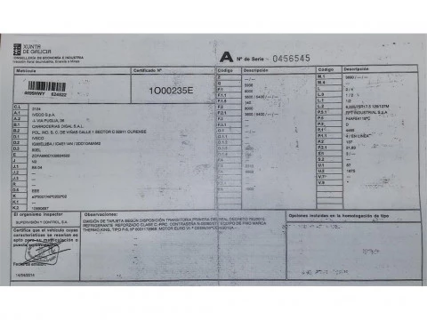 Iveco Eurocargo 8.000 KG