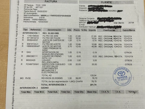 Toyota Yaris 1.5 Hybrid Advance