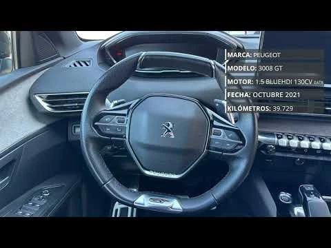 Peugeot 3008 1.5 BlueHDi 96kW S&S GT EAT8