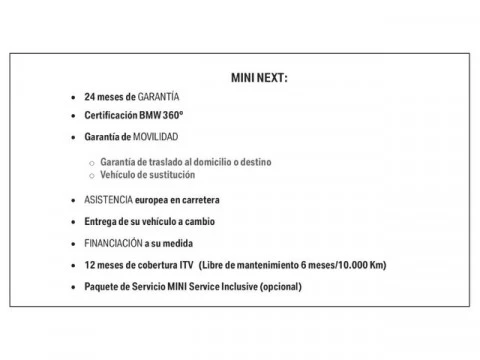 MINI Cooper 100 kW (136 CV)