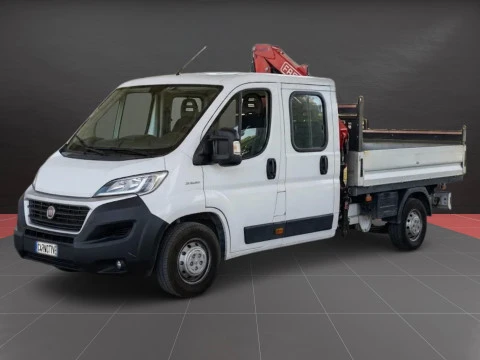 Fiat Ducato Maxi L3H1 (6 Plazas) | Caja Abierta y Pluma | 3500kg | Carnet B | Desde 547€/mes