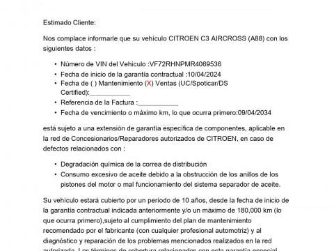 Citroën C3 Aircross PureTech 81kW (110CV) Plus