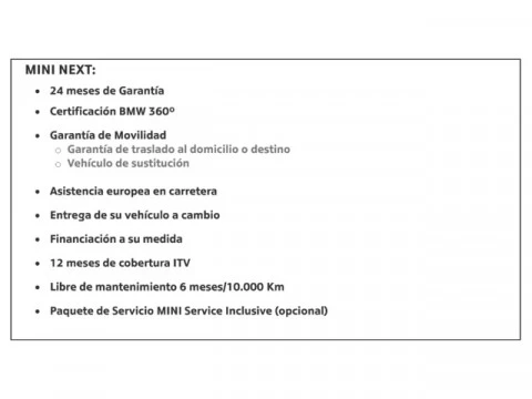 MINI Cooper  100 kW (136 CV)