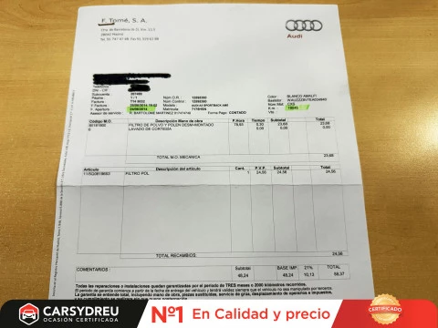 Audi A3 Sportback 1.4 TFSI 122 S tronic Ambiente