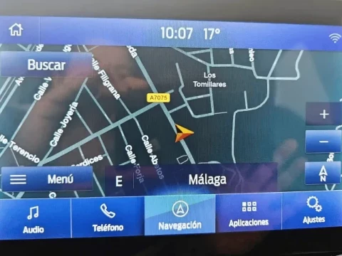 Cuadro digital central del Ford Puma 1.0 EcoBoost 125cv ST-Line X MHEV.