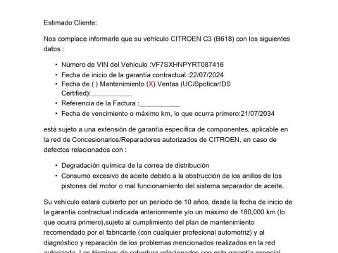 Citroën C3 Origin PureTech 81KW (110CV) Max EAT6