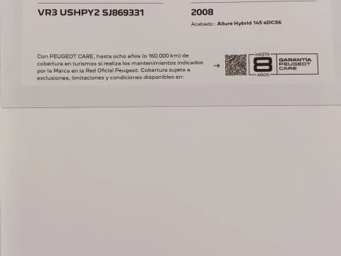 Peugeot 2008 N2008 Allure Hybrid 145 eDCS6