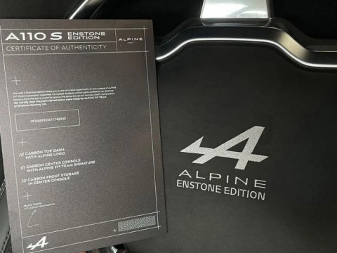 Alpine A110 A110 S ENSTONE EDITION