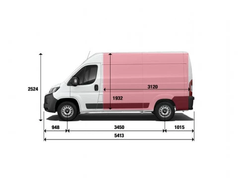 Fiat Ducato Furgón LH 3.5T 140CV