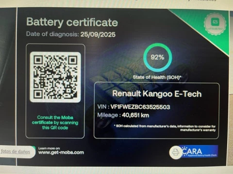 Renault Kangoo Z.E. FURGON TALLER