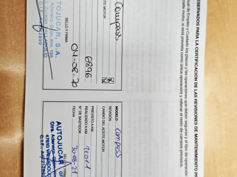 Jeep Compass 1.4 Mair 103kW Longitude 4x2