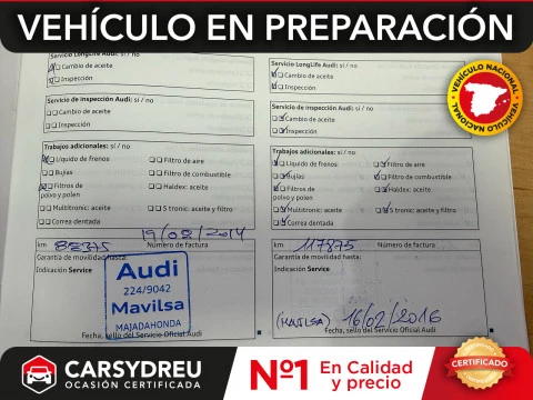 Audi A5 Sportback 2.0 TDI 170cv quattro