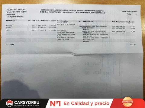 Ford Kuga Trend+ 1.5 EcoBoost 88kW (120CV) 4x2