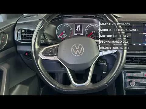 Volkswagen T-Cross Advance 1.0 TSI 70kW (95CV)