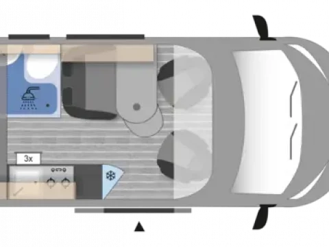 CLEVER TOUR 540 CAMPER