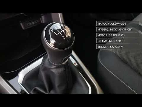 Volkswagen T-Roc Advance 2.0 TDI 85kW (115CV)