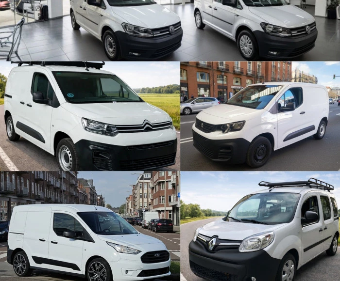 Furgonetas más vendidas para autónomos en España en 2025