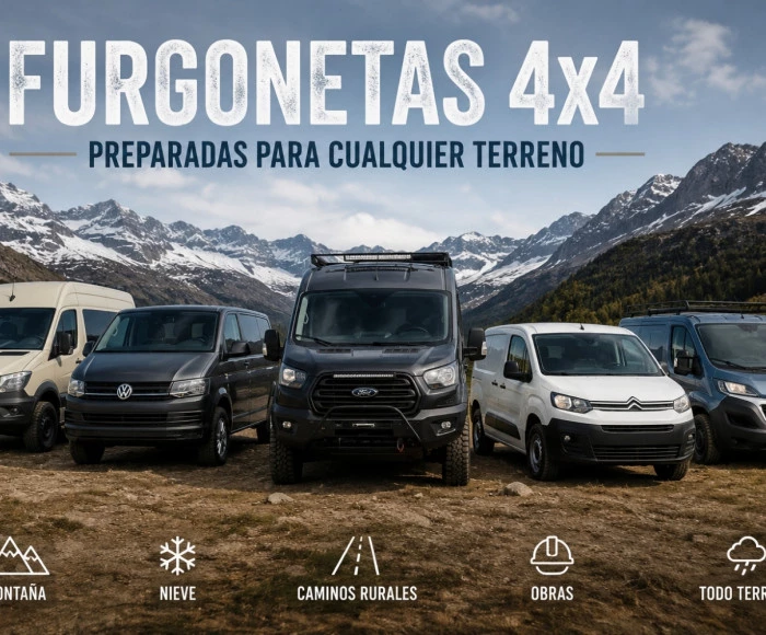 Furgonetas 4x4 de segunda mano en España: guía completa para elegir la mejor