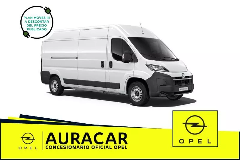 Opel Movano Furgón 3.5T Heavy L3H2 BEV 110kW Opel Movano Furgón 3.5T Heavy L3H2 BEV 110kW