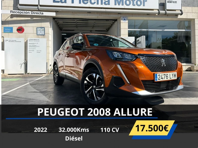 Peugeot 2008 Allure Pack BlueHDI 81kW (110CV) Peugeot 2008 Allure Pack BlueHDI 81kW (110CV)