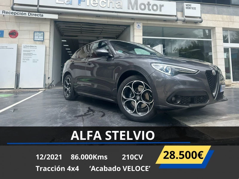 Alfa Romeo Stelvio 2.2 Diésel 154kW (210CV) Veloce Q4