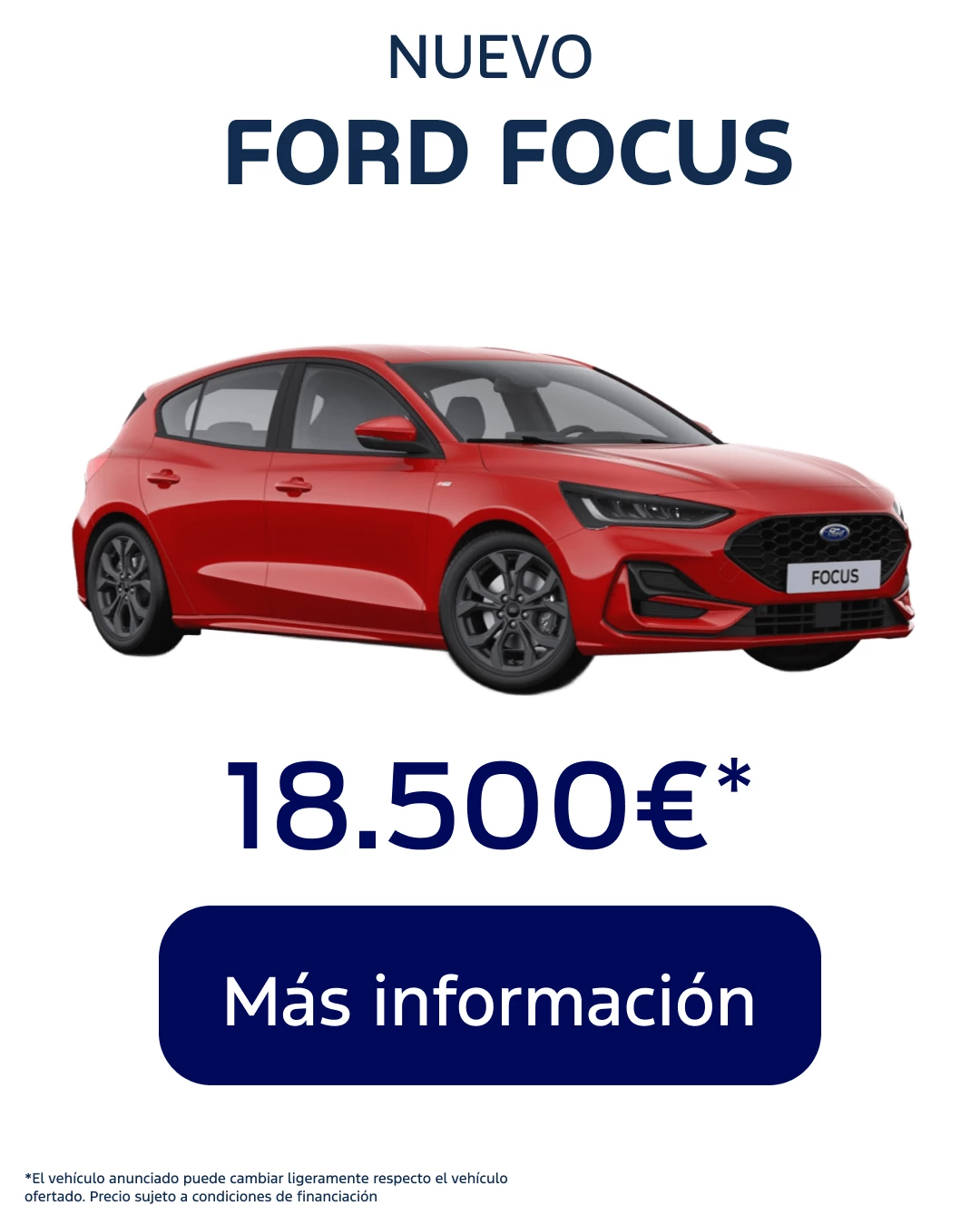 Focus por 18.500 €*