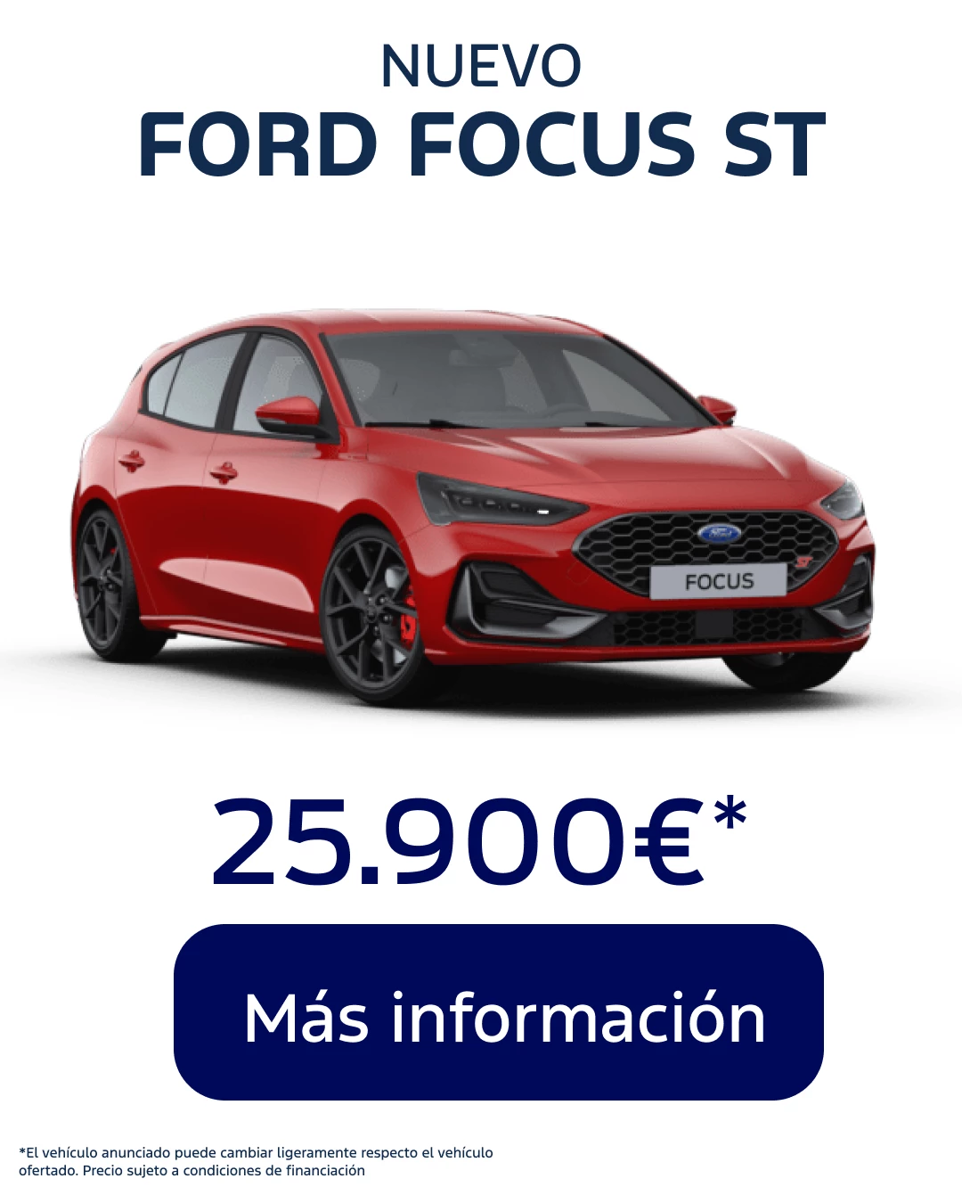 Focus ST por 25.900 €* 