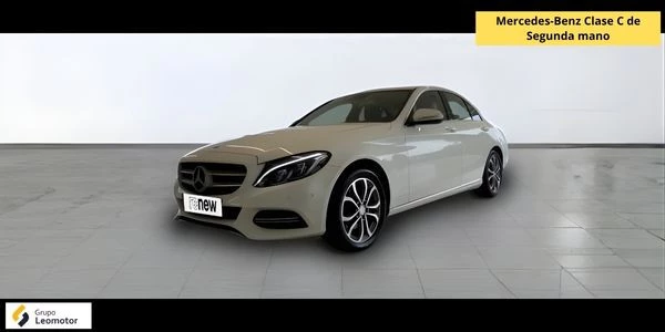 Mercedes clase C de ocasión color blanco