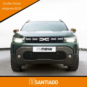 Coche Dacia etiqueta ECO