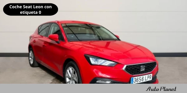 Coche Seat Leon con etiqueta ECO
