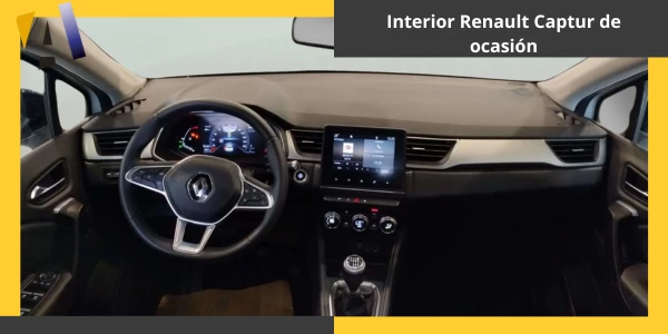 Interior Renault Captur de ocasión