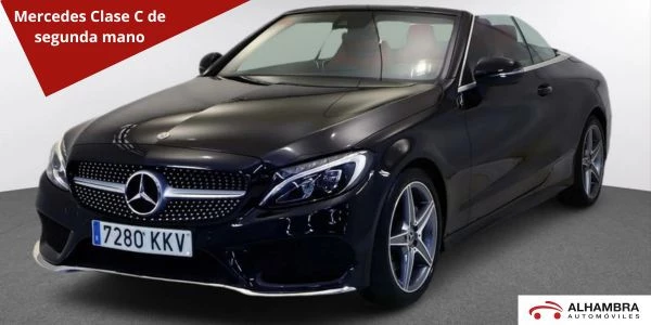 Mercedes clase C color negro