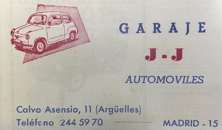 Historia Garaje JJ 1971
