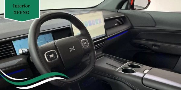 interior XPENG de segunda mano