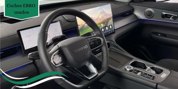 Interior coche EBRO de ocasión