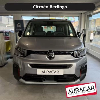 Foto frontal furgoneta citroën modelo Berlingo gris