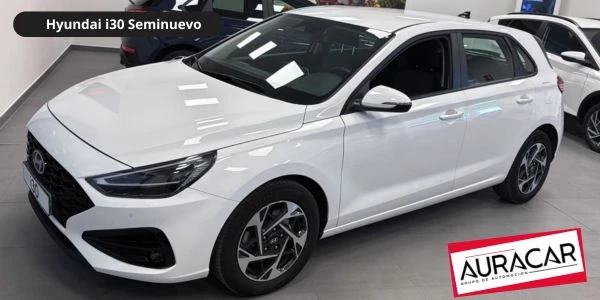 Hyundai i30 blanco de ocasión