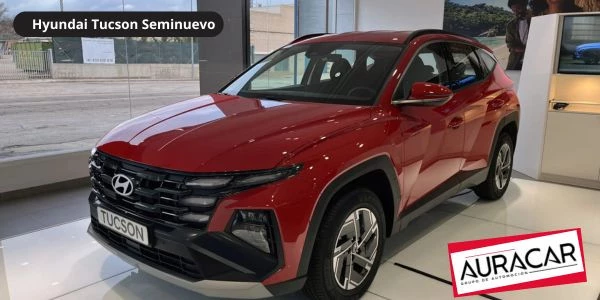 Hyundai Tucson Seminuevo de color rojo