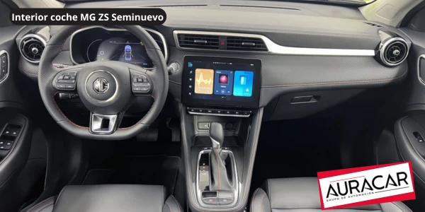 Interior modelo MG ZS ya disponible en Auracar