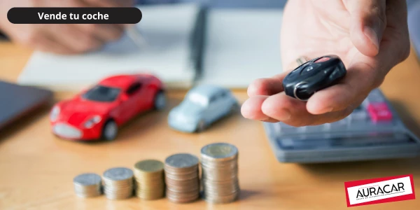 Entrega de llaves de la venta de un coche