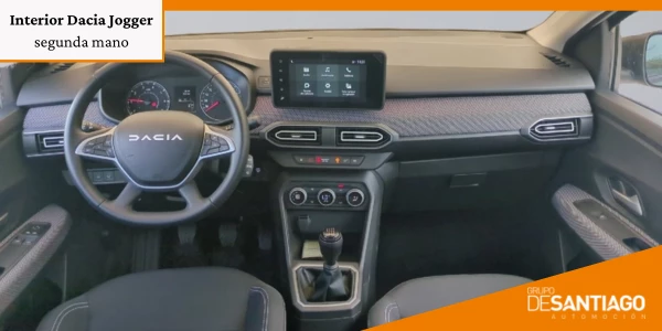 Interior coche Dacia Jogger km 0 de ocasión