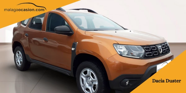 Dacia Duster naranja de ocasión en venta