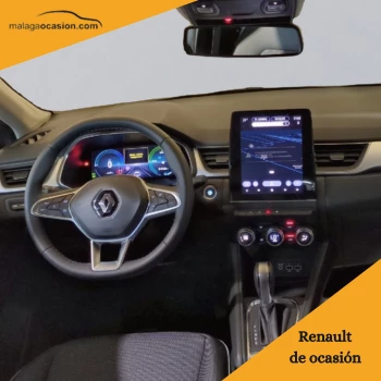 Interior Renault Captur etiqueta cero