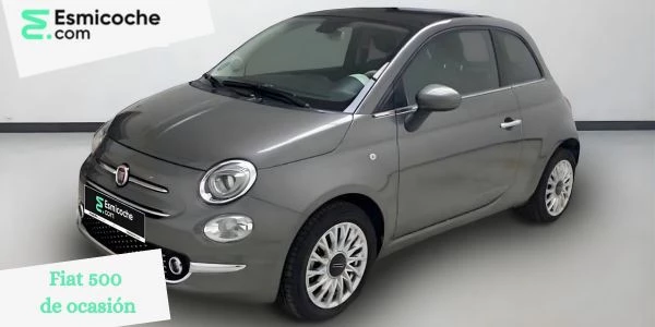 Fiat 500 de segunda mano color gris