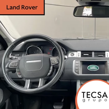Interior del coche Land Rover